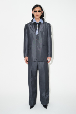 Vienna Blazer Grey Mnemonic Wool