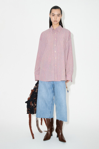 Borrowed Bd Shirt Pink Kimble Check