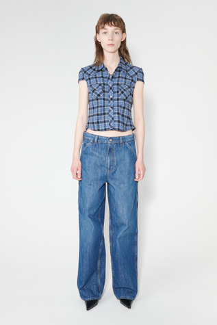 Daisy Shirt Shortsleeve Staley Check