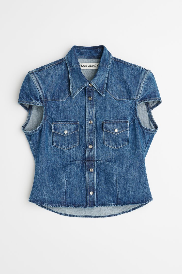 Our Legacy ライトブルーデニムシャツ ABOVE SHIRT｜OUR LEGACY｜TOPS（トップス）｜【公式通販 UNION
