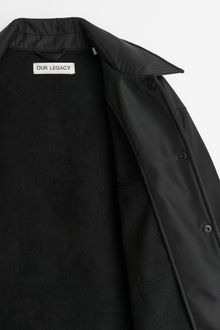 Our Legacy - Evening Coach Jacket Black Fleecy Tech