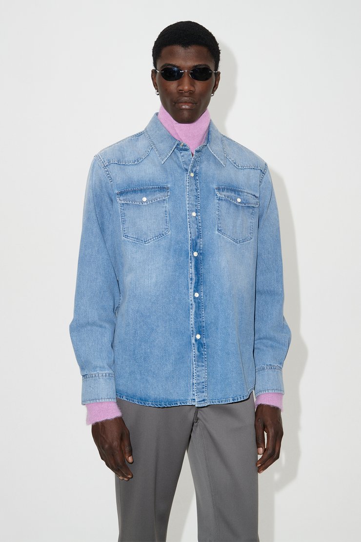 Our Legacy - Frontier Shirt Rider Wash Denim