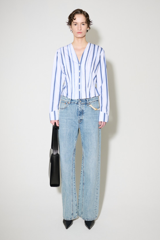 アクセサリー OUR LEGACY 2023LADON Antique Blue Leathe Our Legacy - Ladon Pale Blue Leather