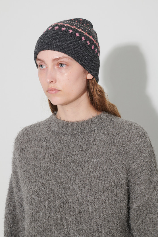 帽子 OUR LEGACY KNIT HAT OUR LEGACY - KNIT HAT Ash Melange Stately Wool | River