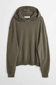 【IONSEOUL】Roan Dirty Knit Hoodie 5JH258 Stussy Chunky Knit Zip Hoodie Fossil Men's - FW24 - US