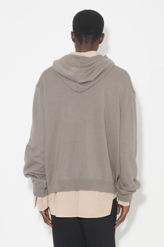【OUR LEGACY】 KNITTED HOOD (ANTHRACITE MELANGE WOOL) Knitted Hood Anthracite Melange Wool by Our Legacy ▶️ Meadow
