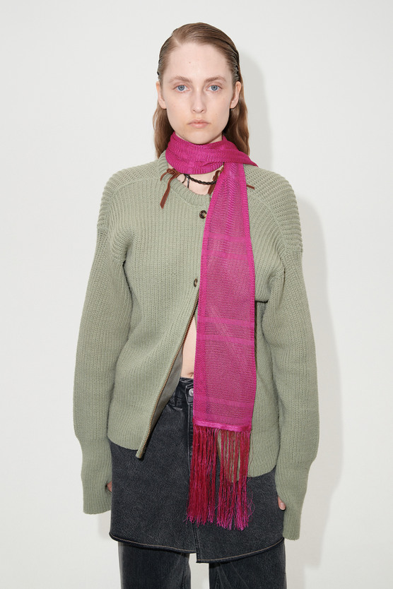Our Legacy - Piano Scarf Pink Rose Crooner Viscose