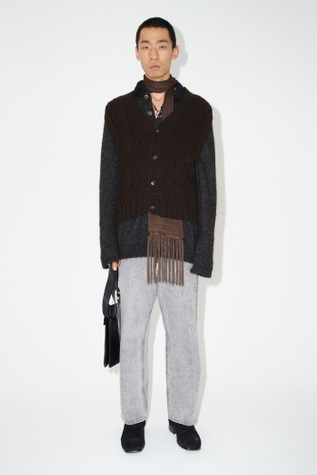 Rugrat Vest Welsh Black Chain Knit