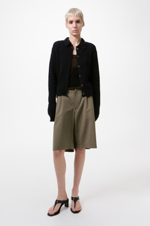 Our Legacy - Mazzy Polo Black Fuzzy Alpaca