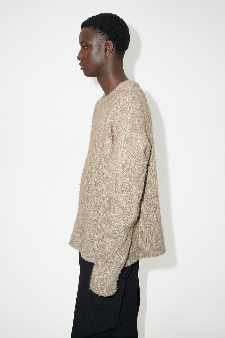 Our Legacy - Popover Roundneck Peafowl Funky Chain Knit