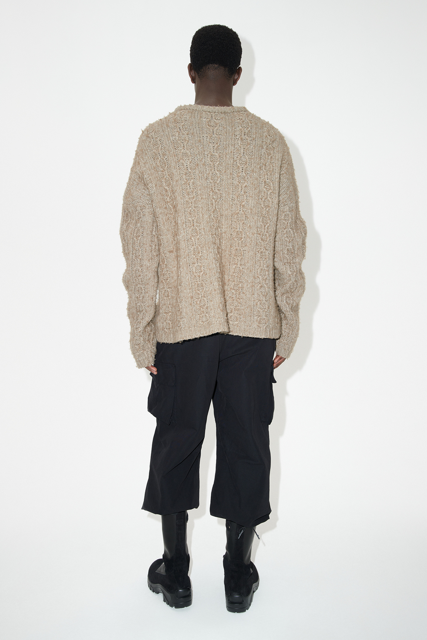 Our Legacy - Popover Roundneck Peafowl Funky Chain Knit