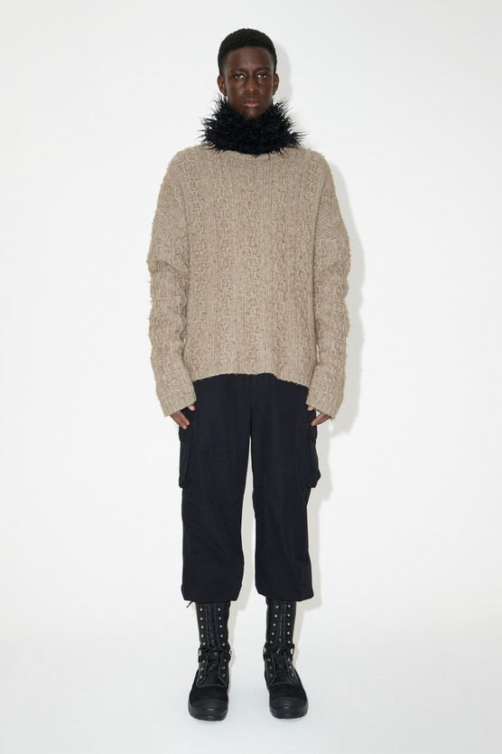 Our Legacy - Popover Roundneck Peafowl Funky Chain Knit