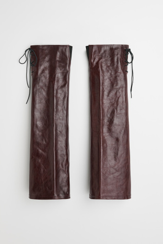 Short Chaps Chianti Leather