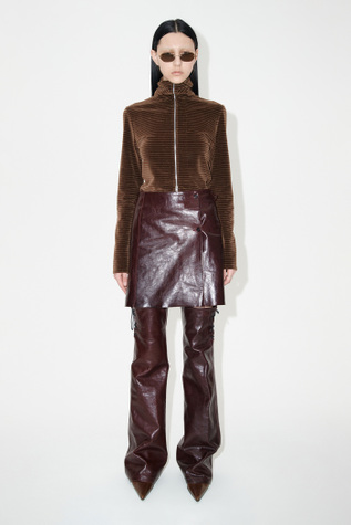 Short Sarong Chianti Leather