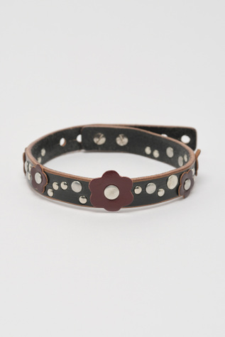 2 Cm Choker Black Meadow Leather