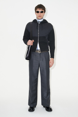 Tuxedo Trouser Grey Mnemonic Wool