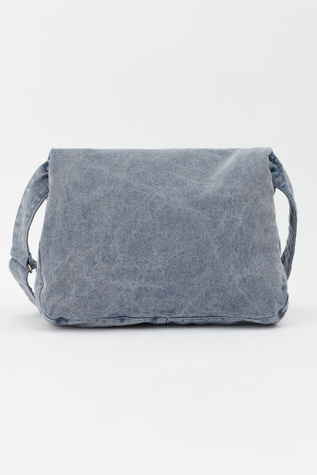 バッグ OUR LEGACY Attic Wash Denim SLING BAG Our Legacy - Sling Bag Twilight Attic Wash. 100% Cotton