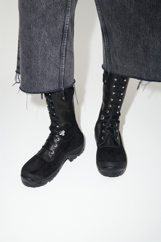 Our Legacy - Tower Hiker Boot Black Leather