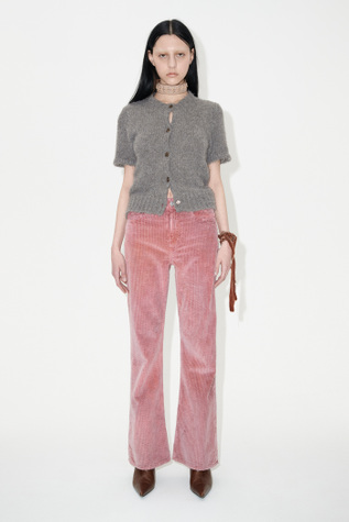 Boot Cut Antique Pink Rustic Cord