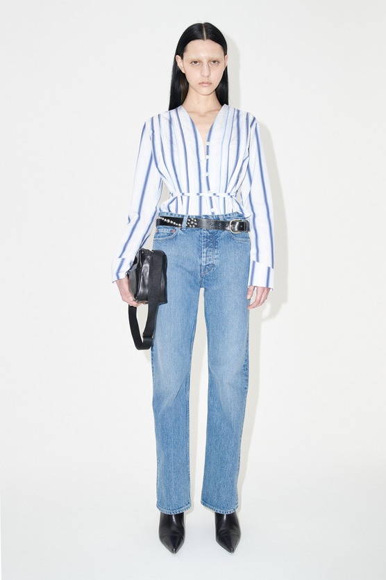 Our Legacy - Linear Cut Dream Blue Chain Twill
