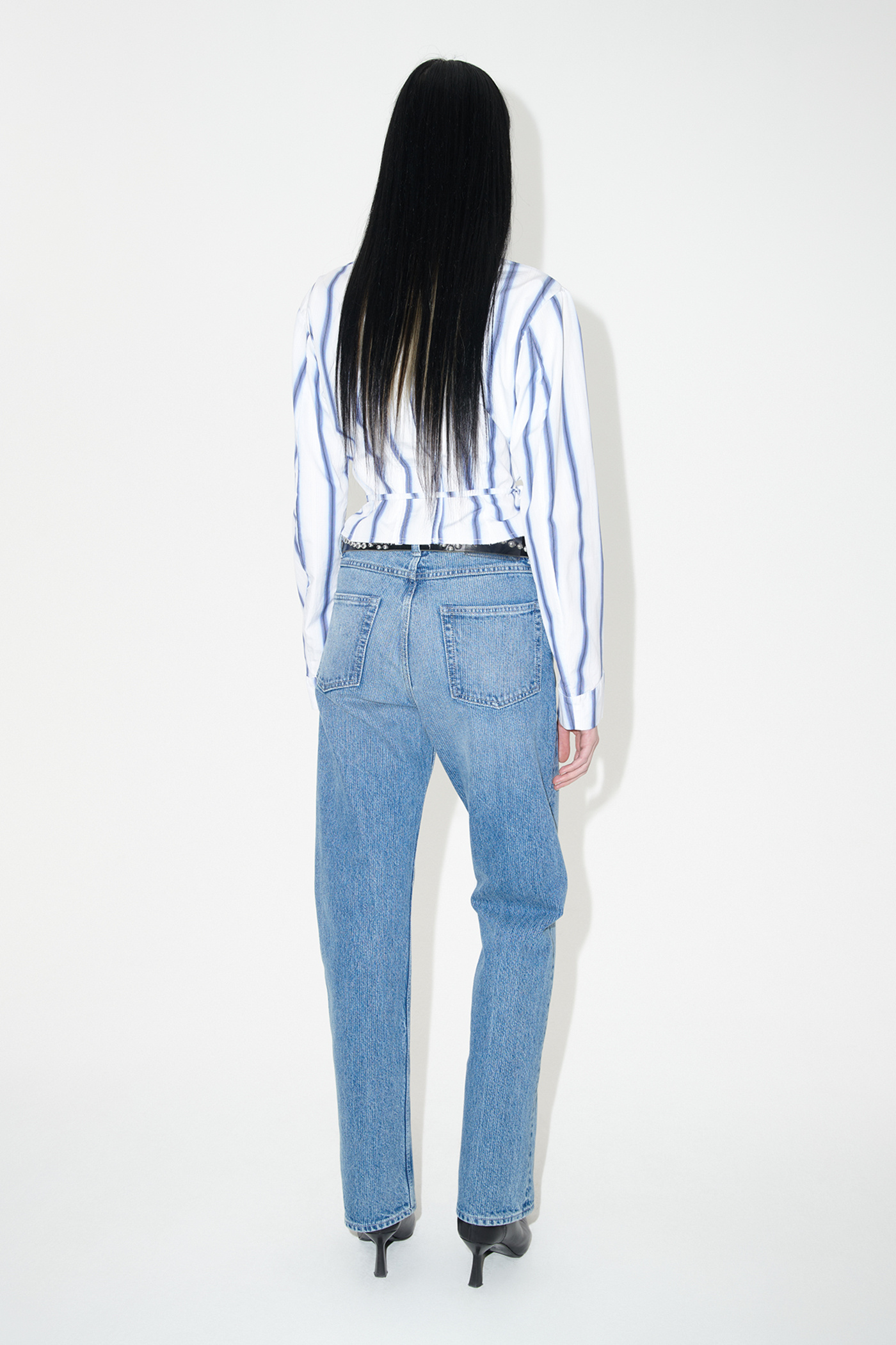 Our Legacy - Linear Cut Dream Blue Chain Twill