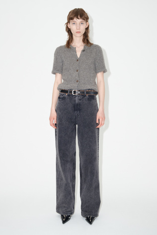 Neo Cut Overdyed Black Chain Twill