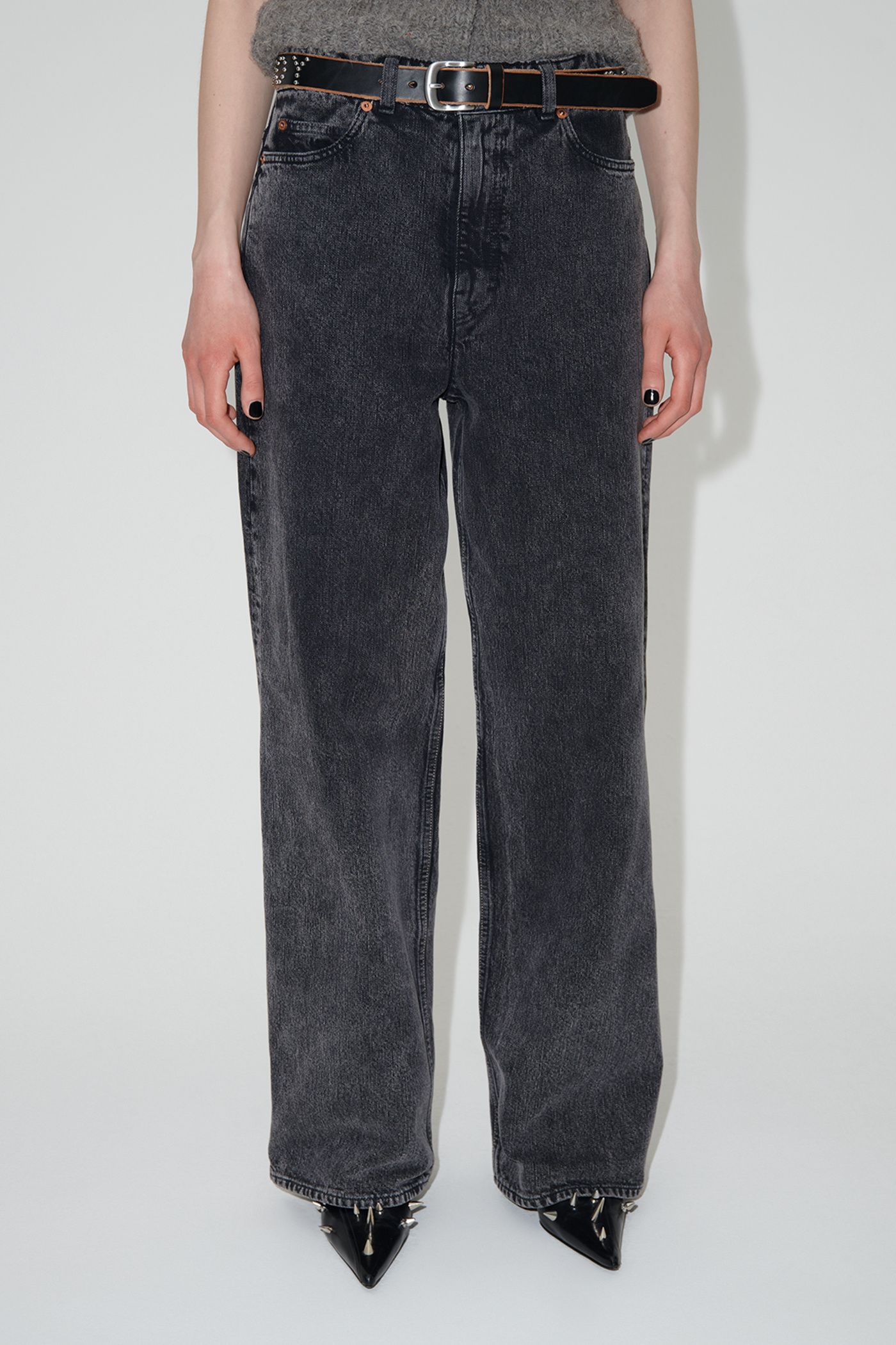 Our Legacy - Neo Cut Overdyed Black Chain Twill
