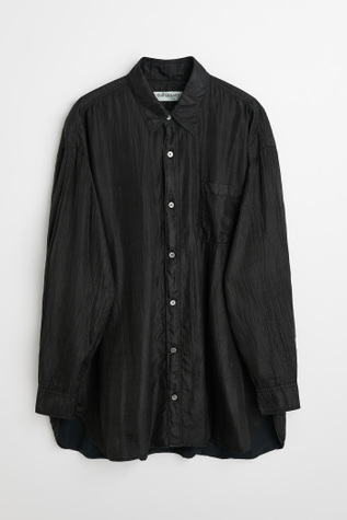 Our Legacy - Darling Shirt Black Cotton Silk