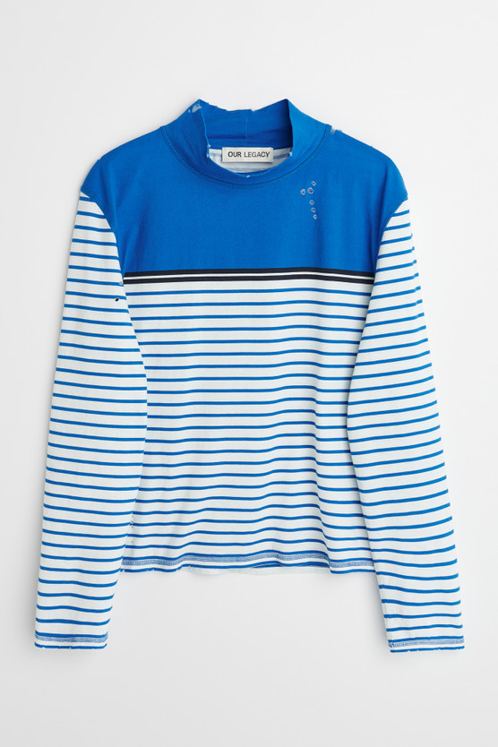 Our Legacy - Artist Polo Trashed Carnot Stripe