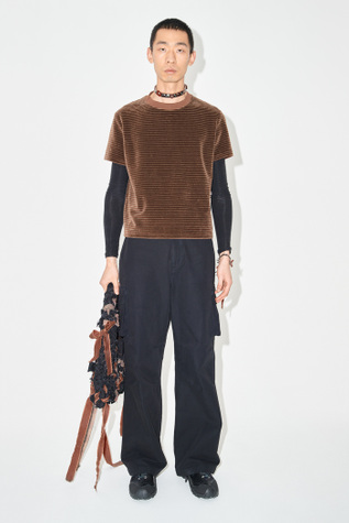 Hover T-Shirt Scoobie Stripe Velour