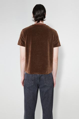 Our Legacy - Hover T-Shirt Scoobie Stripe Velour