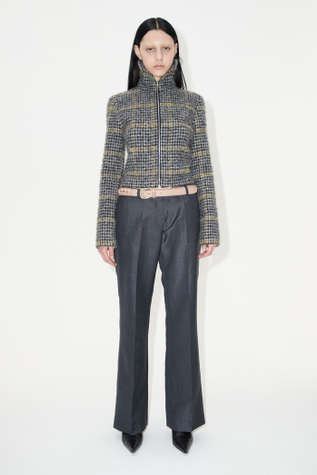 Slim Zip Longsleeve Prenzlauer Houndstooth