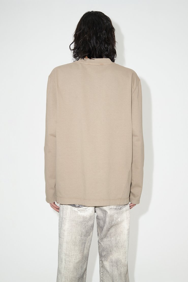 ★OUR LEGACY★ ニンイン ロングスリーブ ホワイト コットン Our Legacy - Twisted Longsleeve Peafowl Band Jersey