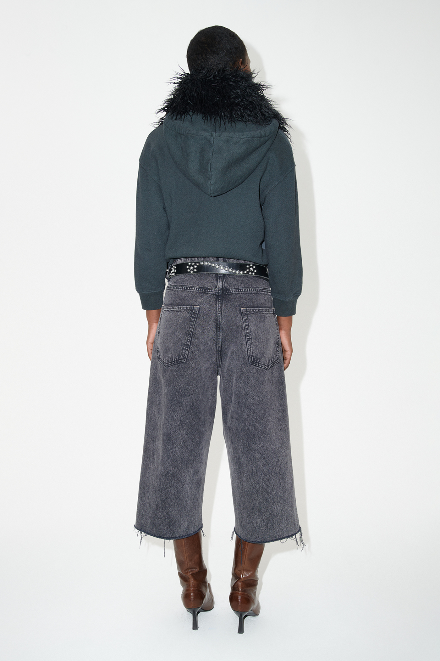 Our Legacy - Half Cut Overdyed Black Chain Twill