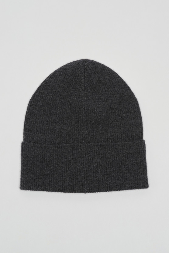 Our Legacy - Knit Hat Anthracite Melange Wool