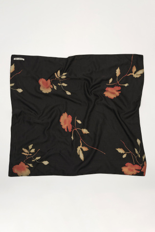 Bandana Night Flower Bouquet Print