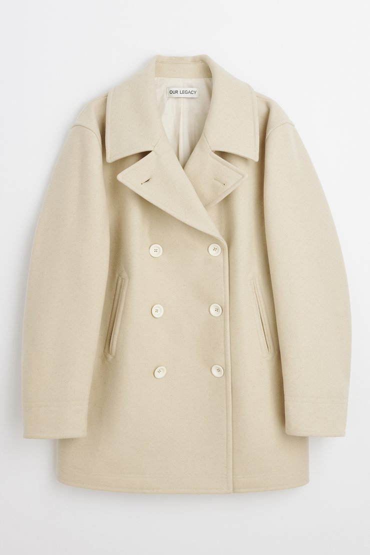 Our Legacy - Peacoat Raw Bath Wool