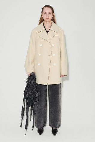 Peacoat Raw Bath Wool