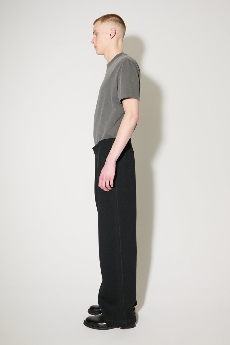 Our Legacy - Reduced Trouser Black Pseudo Knit