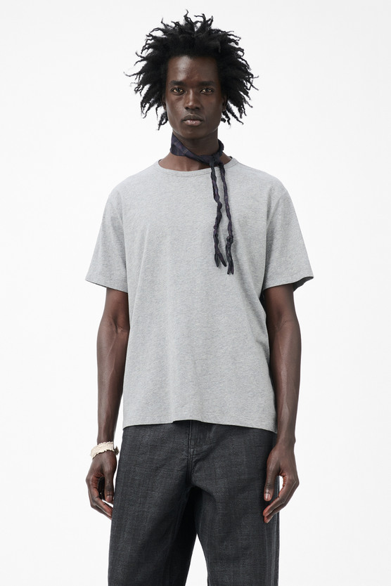 OUR LEGACY トップス　グレー Our Legacy - New Box T-Shirt Grey Melange Clean Jersey