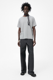 Our Legacy - New Box T-Shirt Grey Melange Clean Jersey