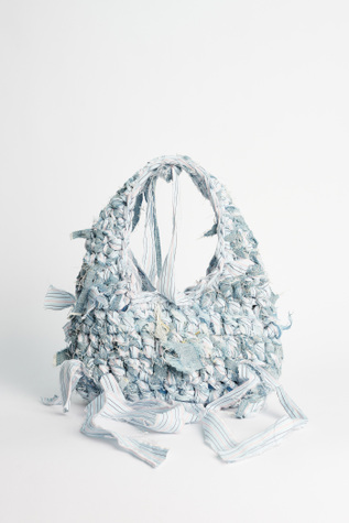 Crochet Bag Sonic Bleached Lurex
