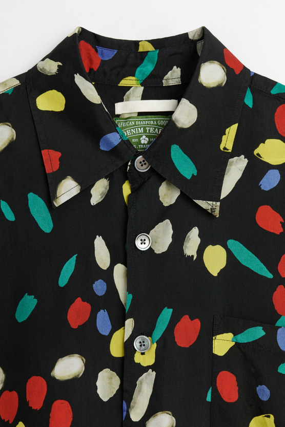 トップス Our Legacy BORROWED SHIRT Big Print 48 Our Legacy Borrowed Shirt | Big Lumbercheck Print | Canoe Club