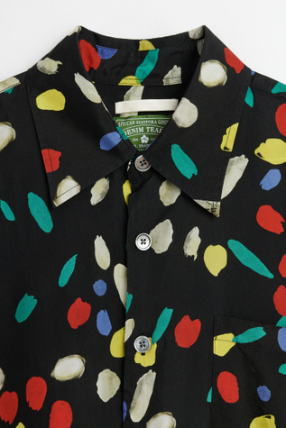 トップス Our Legacy BORROWED SHIRT Big Print Our Legacy Borrowed Shirt | Big Lumbercheck Print | Canoe Club