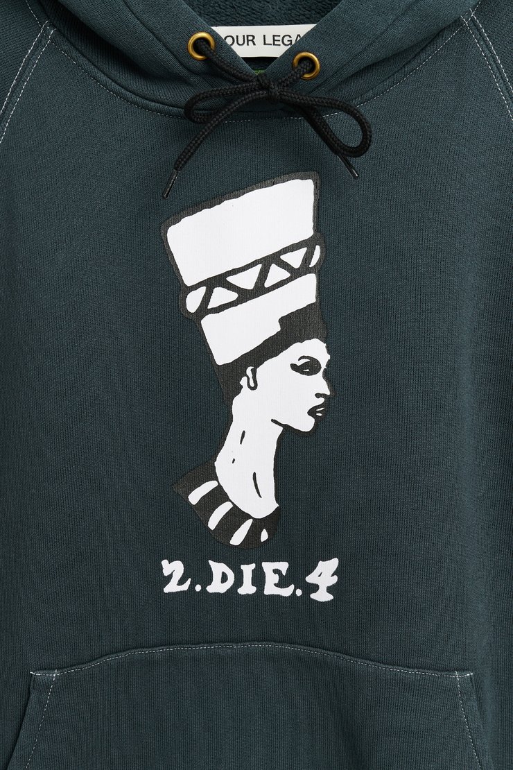 Our Legacy - Work Shop Hood Black 2.Die.4 Print