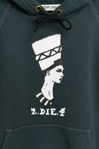 Our Legacy - Work Shop Hood Black 2.Die.4 Print