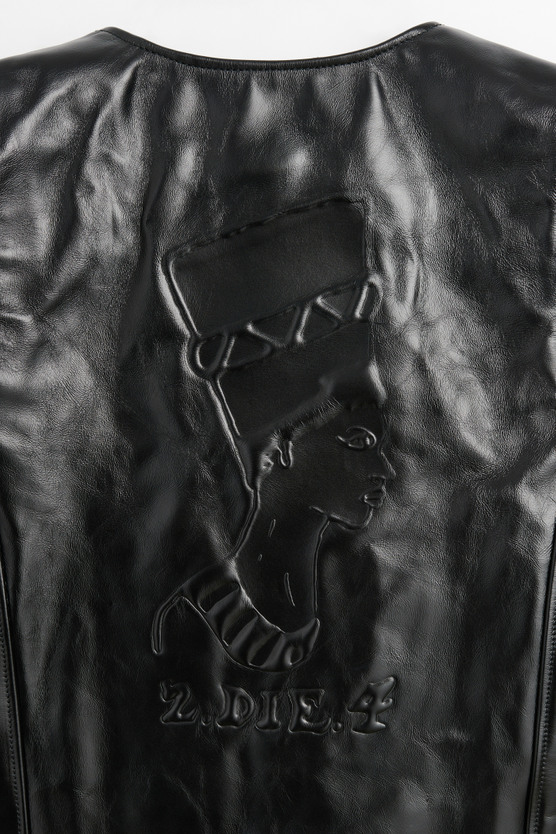 【即決】OUR LEGACY RVERSIBLE LEATHER VEST Our Legacy - Reversible Shearling Black/Brown