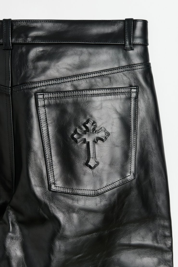 Our Legacy - Leather Cut Black Leather