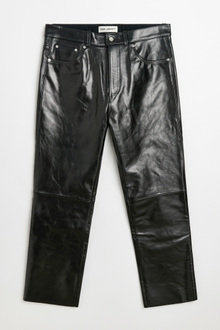Our Legacy - Leather Cut Black Leather