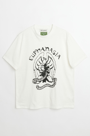 Box T-Shirt White Euphanasia Print